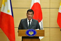 Forseti Filippseyja, Rodrigo Duterte, er í heimsókn í Japan.
