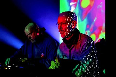 Alex Paterson and Thomas Fehlmann of  The Orb.