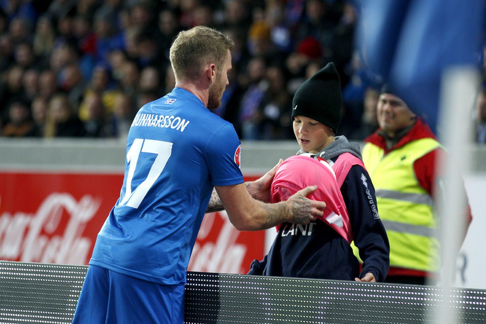 Aron Einar Gunnarsson er eini leikmaður Íslands sem hefur fengið …