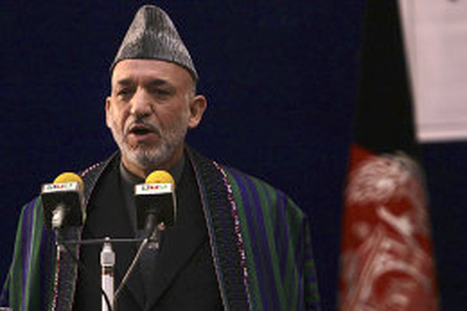 Hamid Karzai, forseti Afganistans, hefur fordæmt árásina.