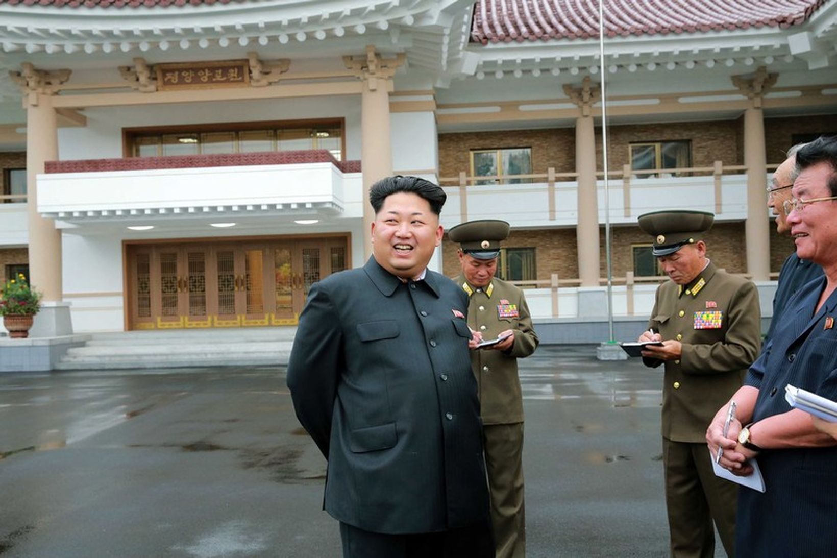 Kim Jong-Un, leiðtogi Norður-Kóreu.