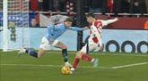 Arsenal skoraði fimm gegn City (myndskeið)