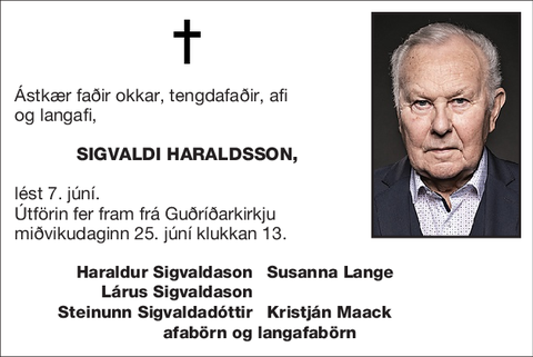 Sigvaldi Haraldsson,