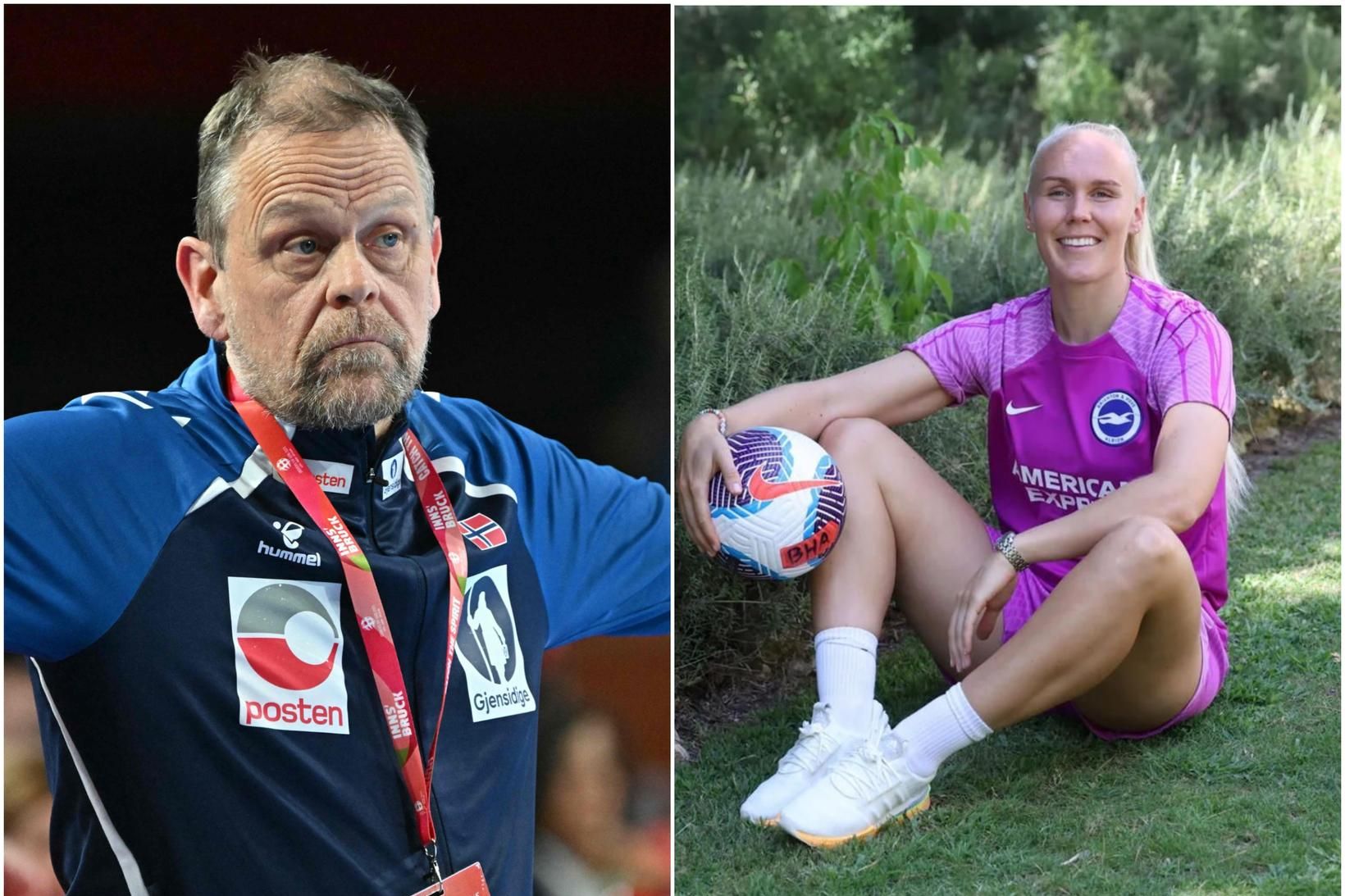 Feðginin Þórir Hergeirsson og María Þórisdóttir.