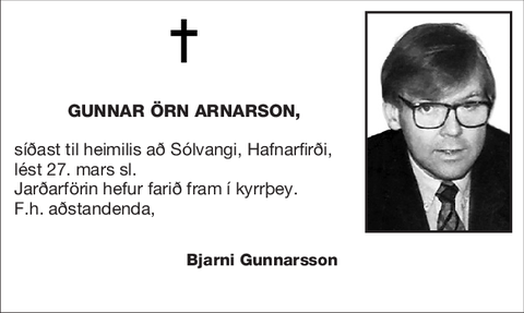 Gunnar Örn Arnarson,