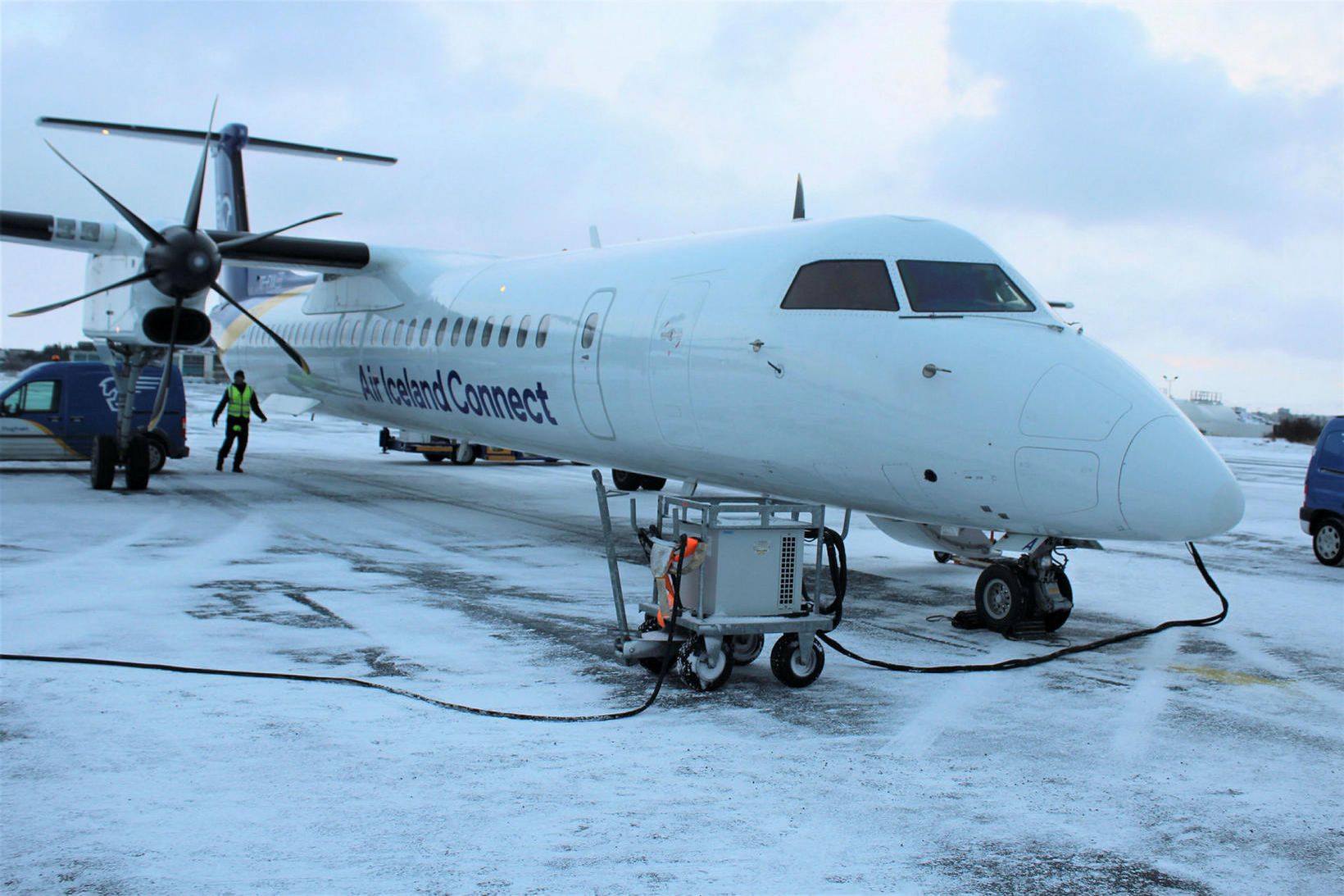 Öllu innanlandsflugi með Air Iceland Connect hefur verið aflýst.