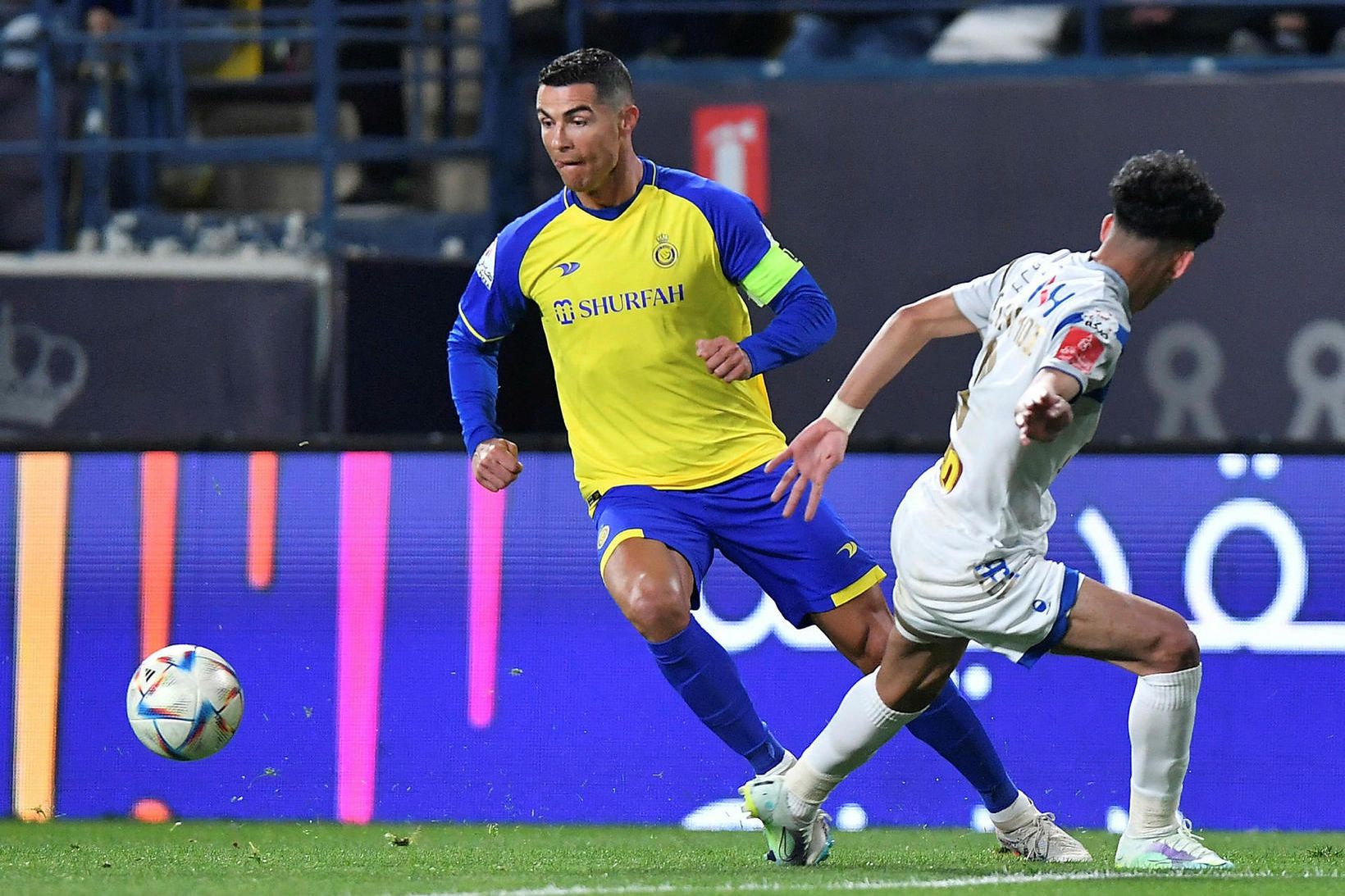 Cristiano Ronaldo á góðu gengi að fagna í Sádi-Arabíu.