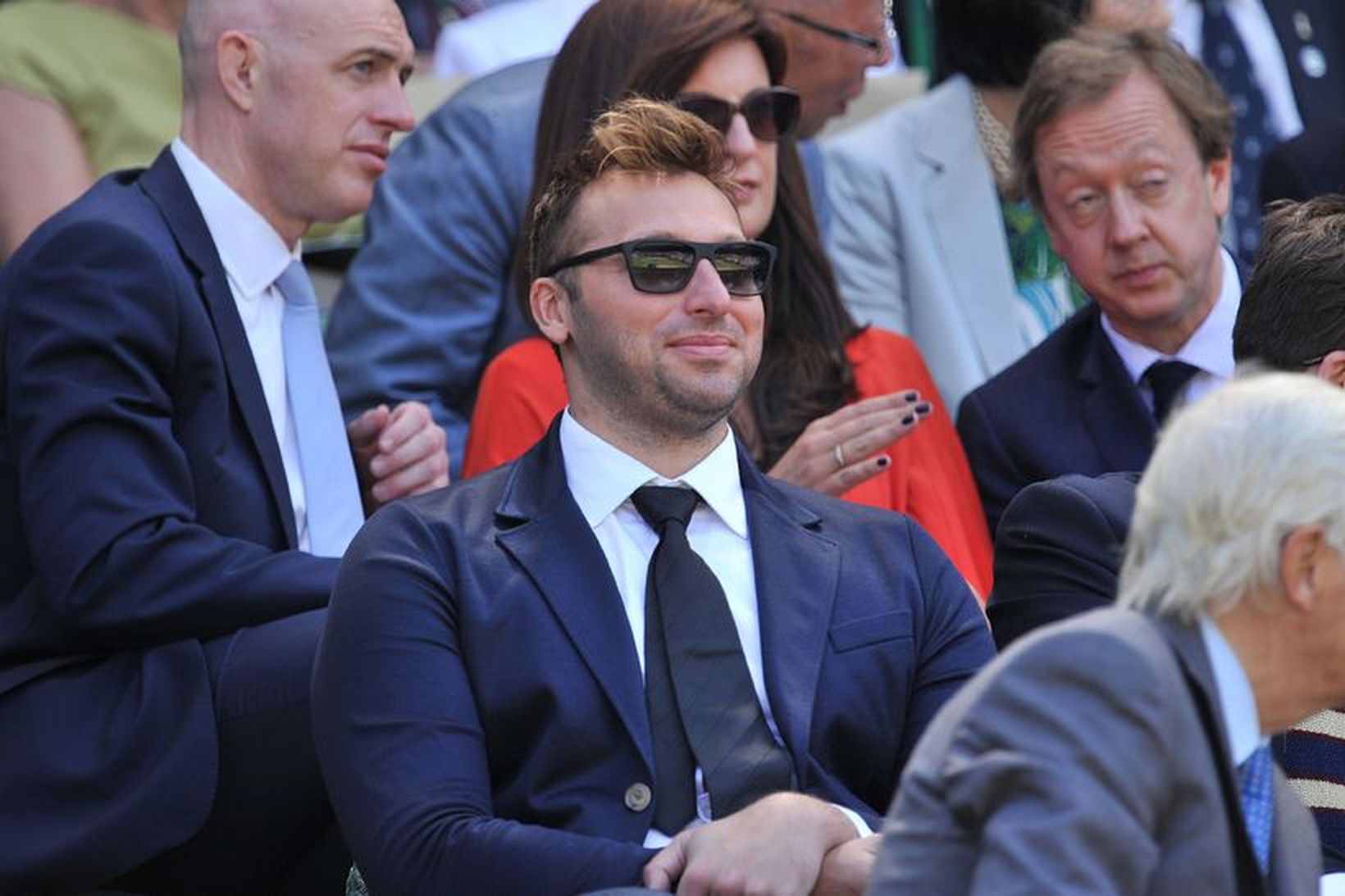 Ian Thorpe mætti og fylgdist með Wimbledon-mótinu í Tennis í …