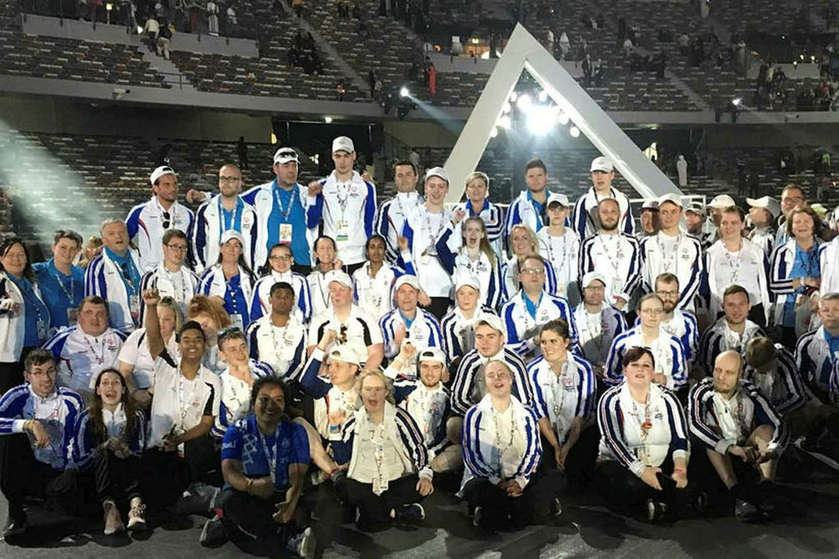 Keppendur Íslands voru 38 talsins á Special Olympics í Abu …