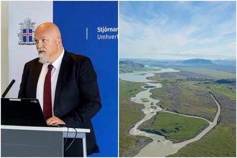Leyfi fyrir framkvæmdum við Hvammsvirkjun gæti legið fyrir um miðjan september eða í lok október.