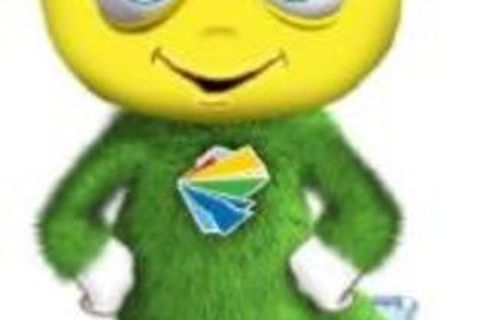 The new mascot of the 16th Games of the small states of Europe.