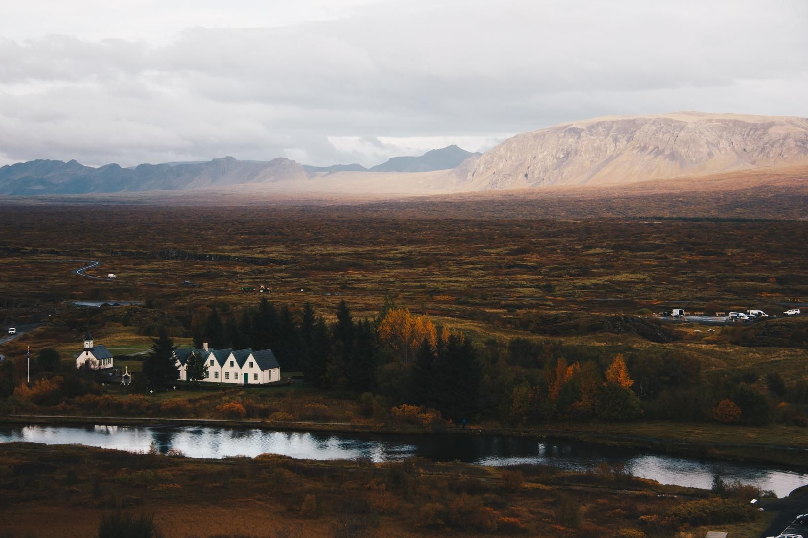 Mjög lítil flekagliðnun hefur mælst á Þingvöllum síðastliðið ár.