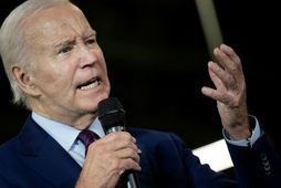 Joe Biden Bandaríkjaforseti kallar eftir því að forsetanum verði sleppt úr haldi.