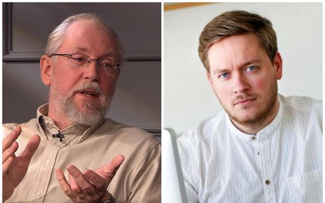 Páll Vilhjálmsson og Aðalsteinn Kjartansson.