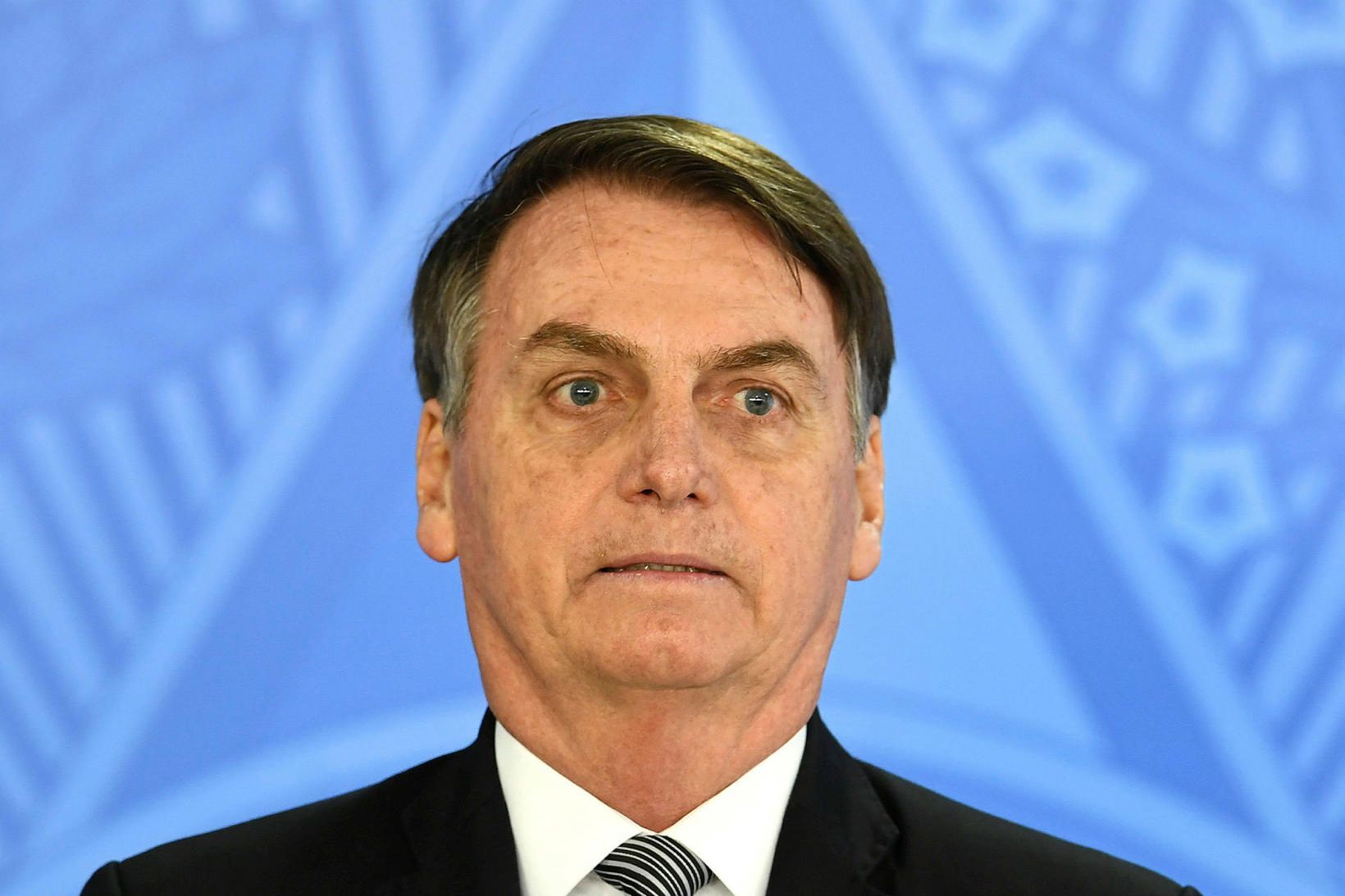 Jair Bolsonaro forseti Brasilíu.