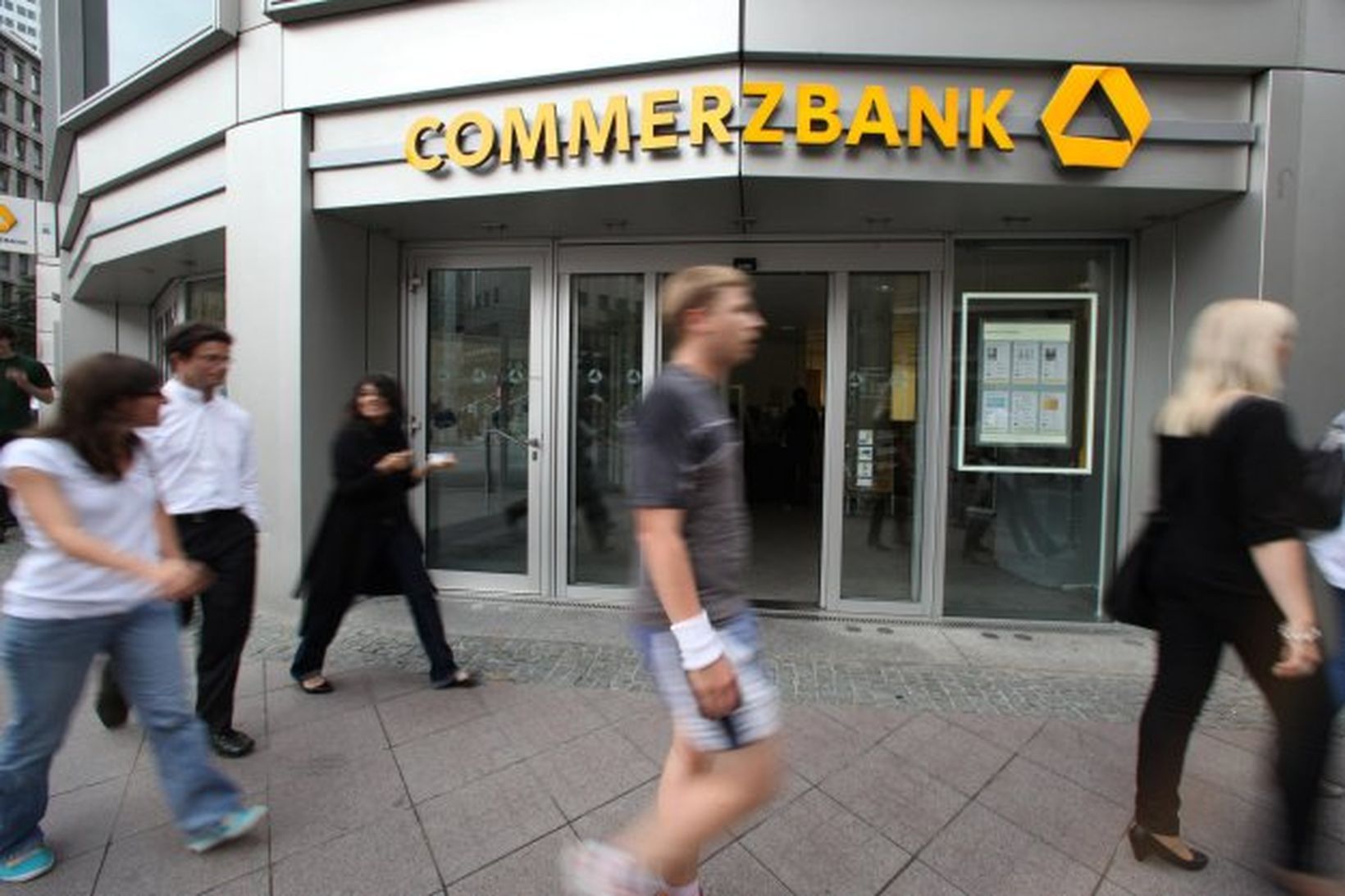 Höfuðstöðvar Commerzbank í Frankfurt.