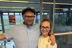 Tónlistarhjónin Karl Olgeirsson og Sigga Eyrún.
