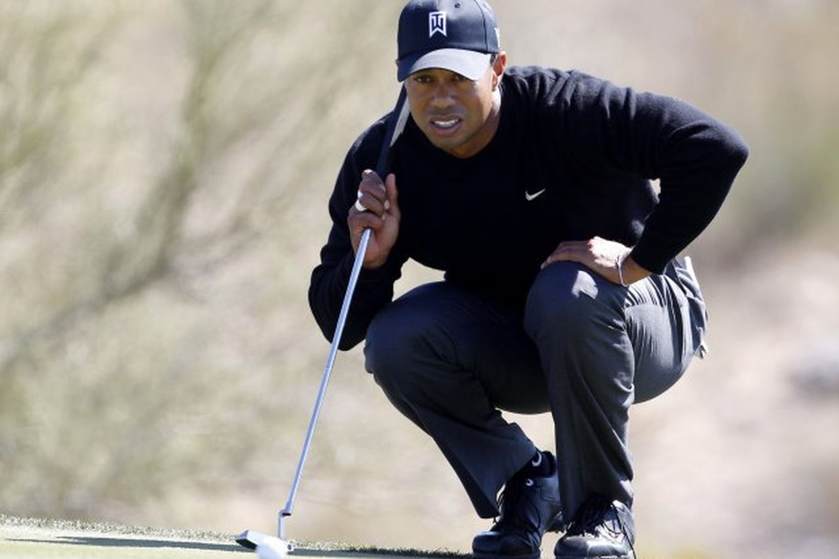 Tiger Woods á heimsmótinu í Arizona.