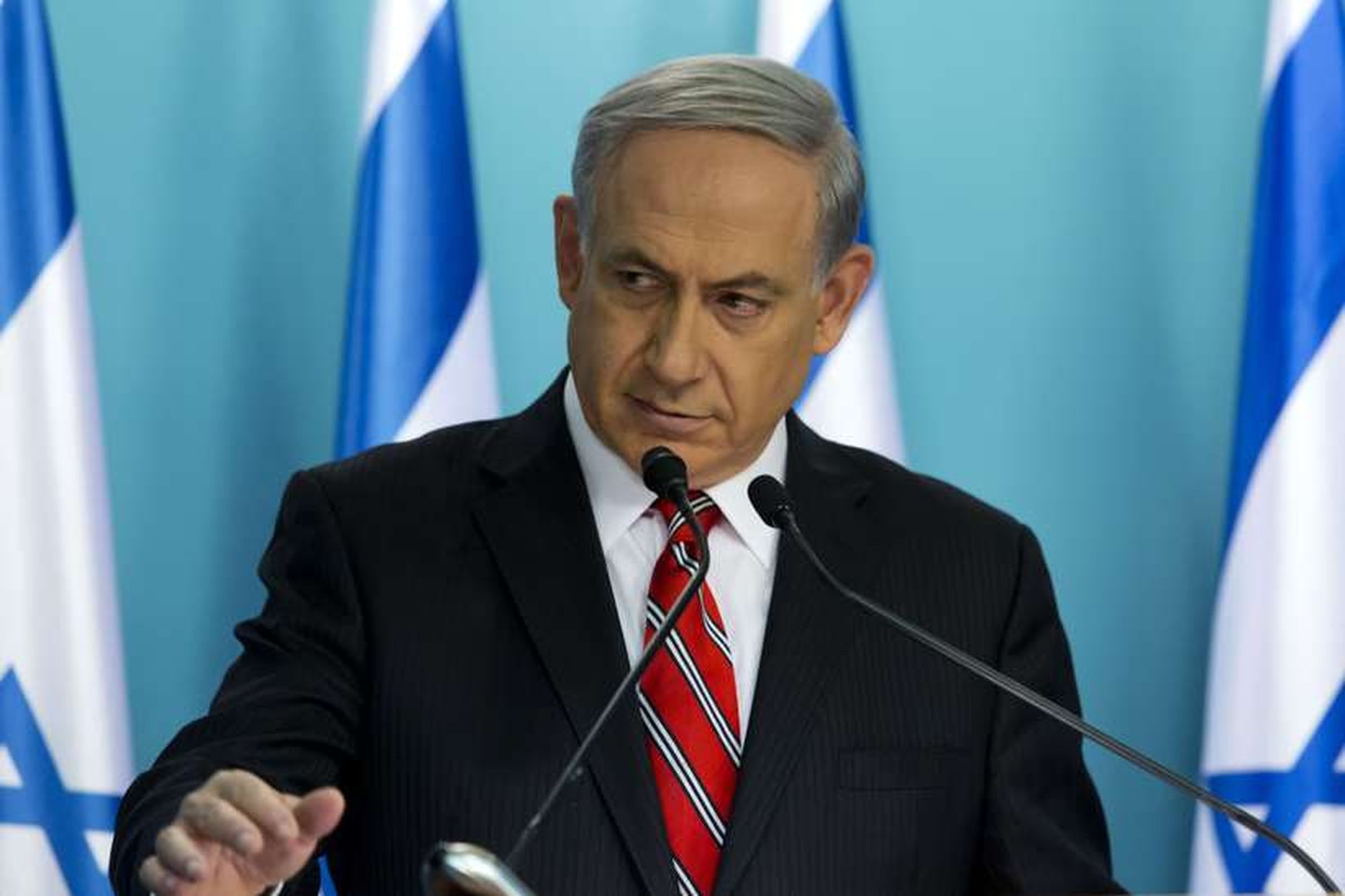 Benjamin Netanyahu.