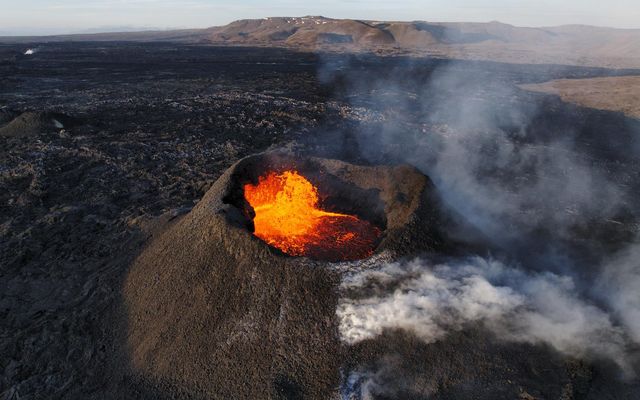 The eruption at Sundhnúkagígar crater row started on March 16, 2024.