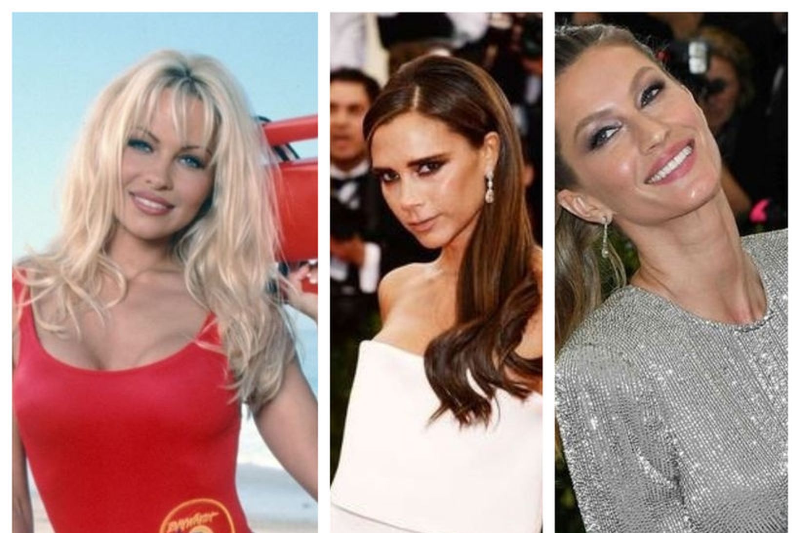 Pamela Anderson, Victoria Beckham og Gisele Bundchen sáu allar eftir …