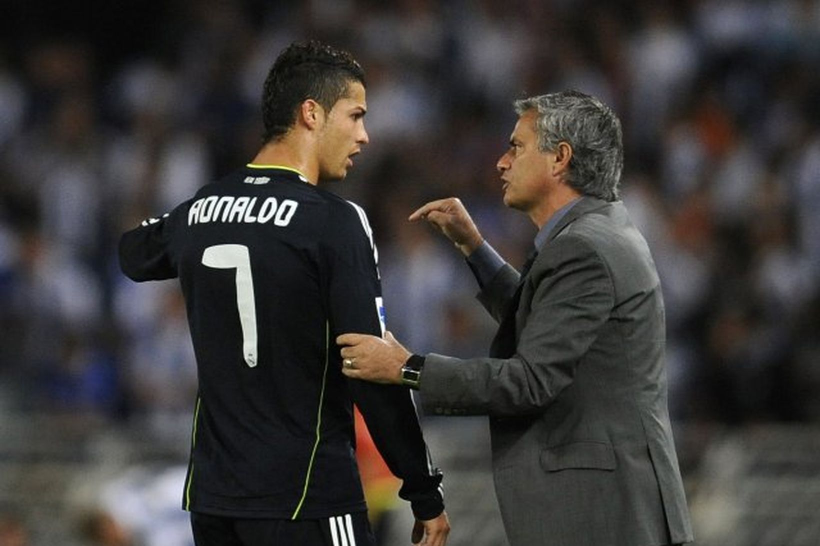 Cristiano Ronaldo og José Mourinho verða í sviðsljósinu á Camp …