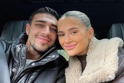 Tommy Fury og Molly-Mae Hague voru trúlofuð og eiga saman eitt barn.