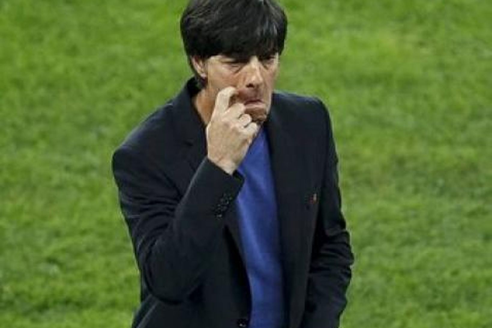 Löw var snyrtilegur til fara í Suður-Afríku í kvöld.