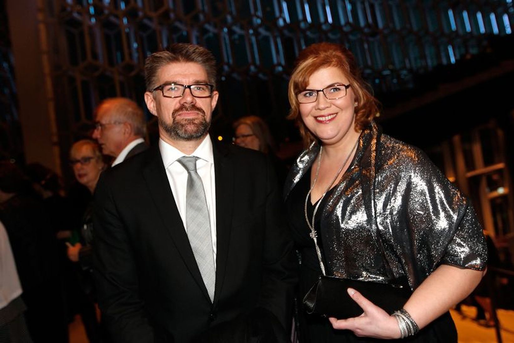 Gunnar Bragi Sveinsson og Elva Björk Guðmundsdóttir.