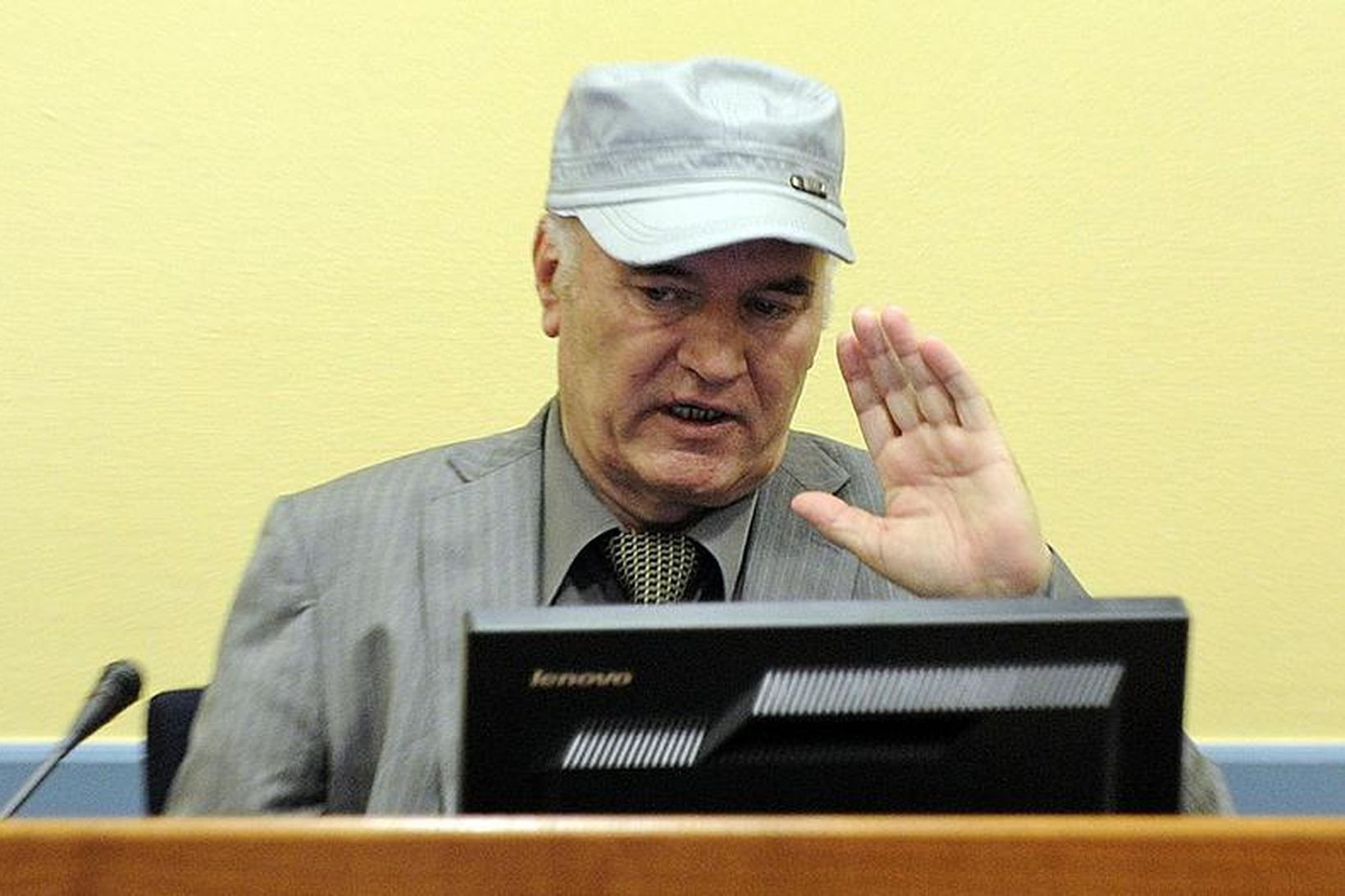 Bosníu-Serbinn Ratko Mladic.