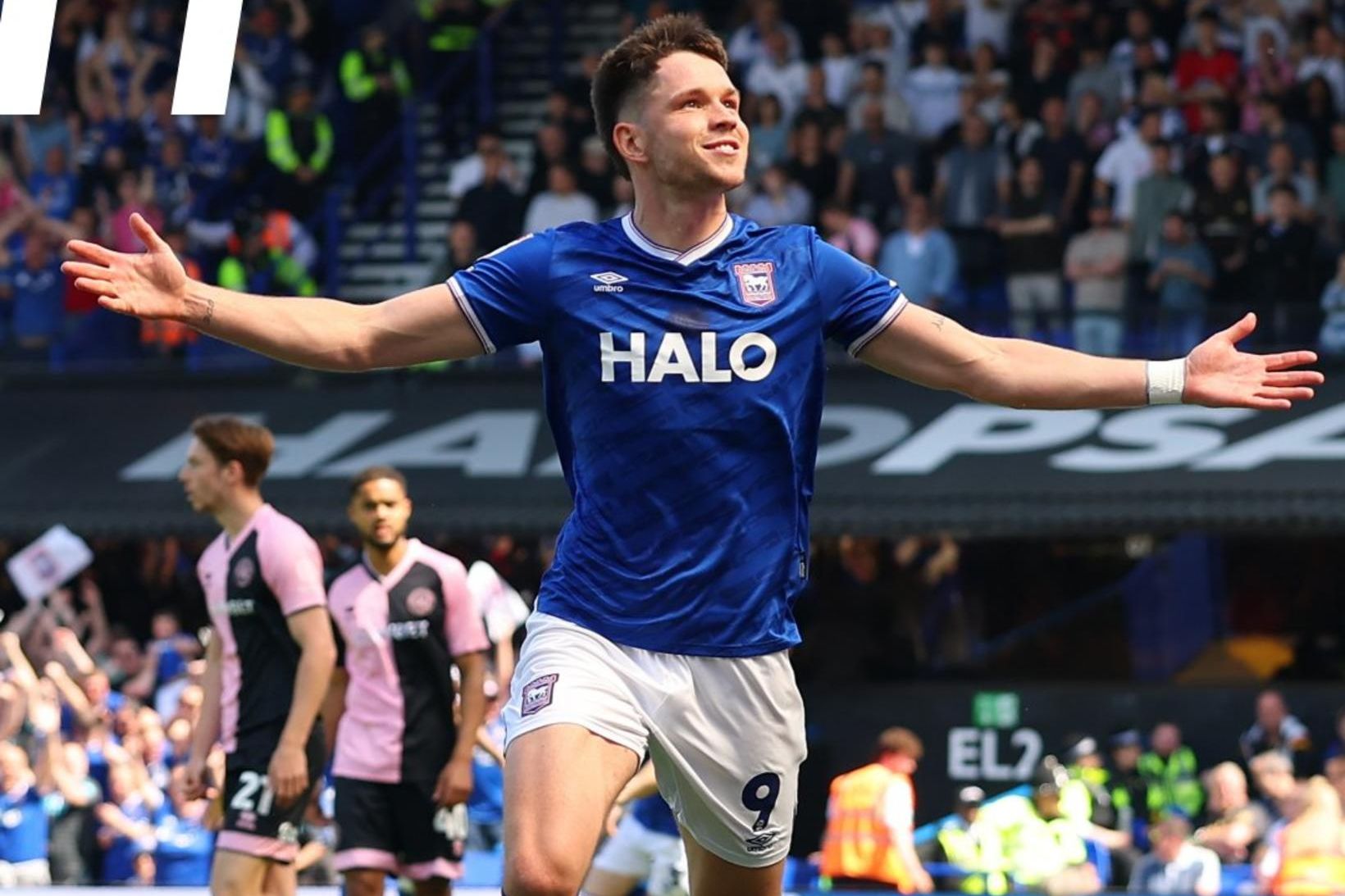 Ipswich staldraði stutt við í B-deildinni