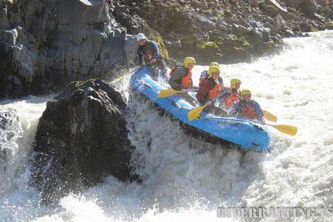 There are three rivers you can raft down in Iceland, two of them are family friendly. The third everything but.