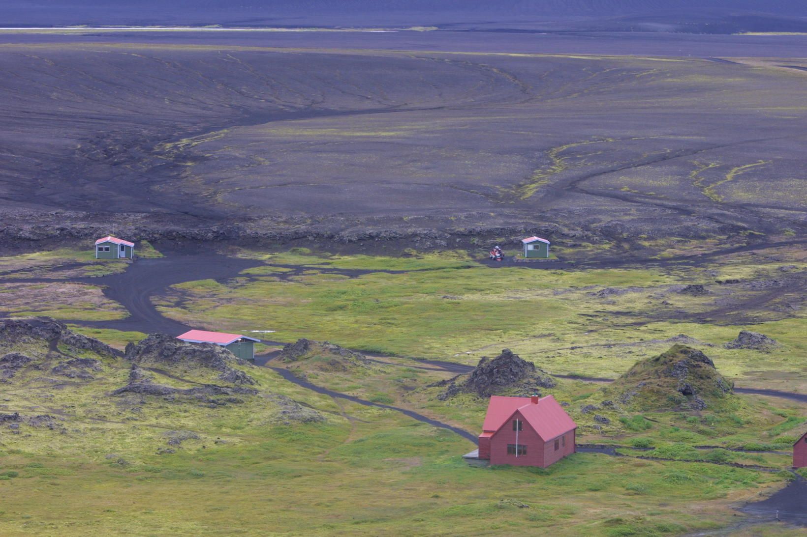 Frá Veiðivötnum.