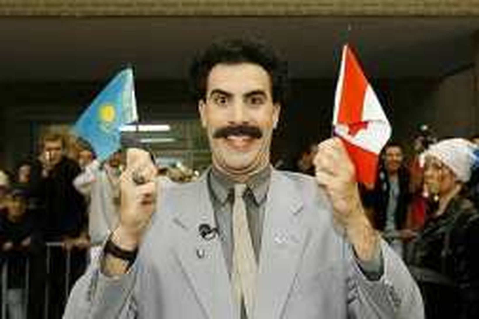 Sacha Baron Cohen í hlutverki Borats.