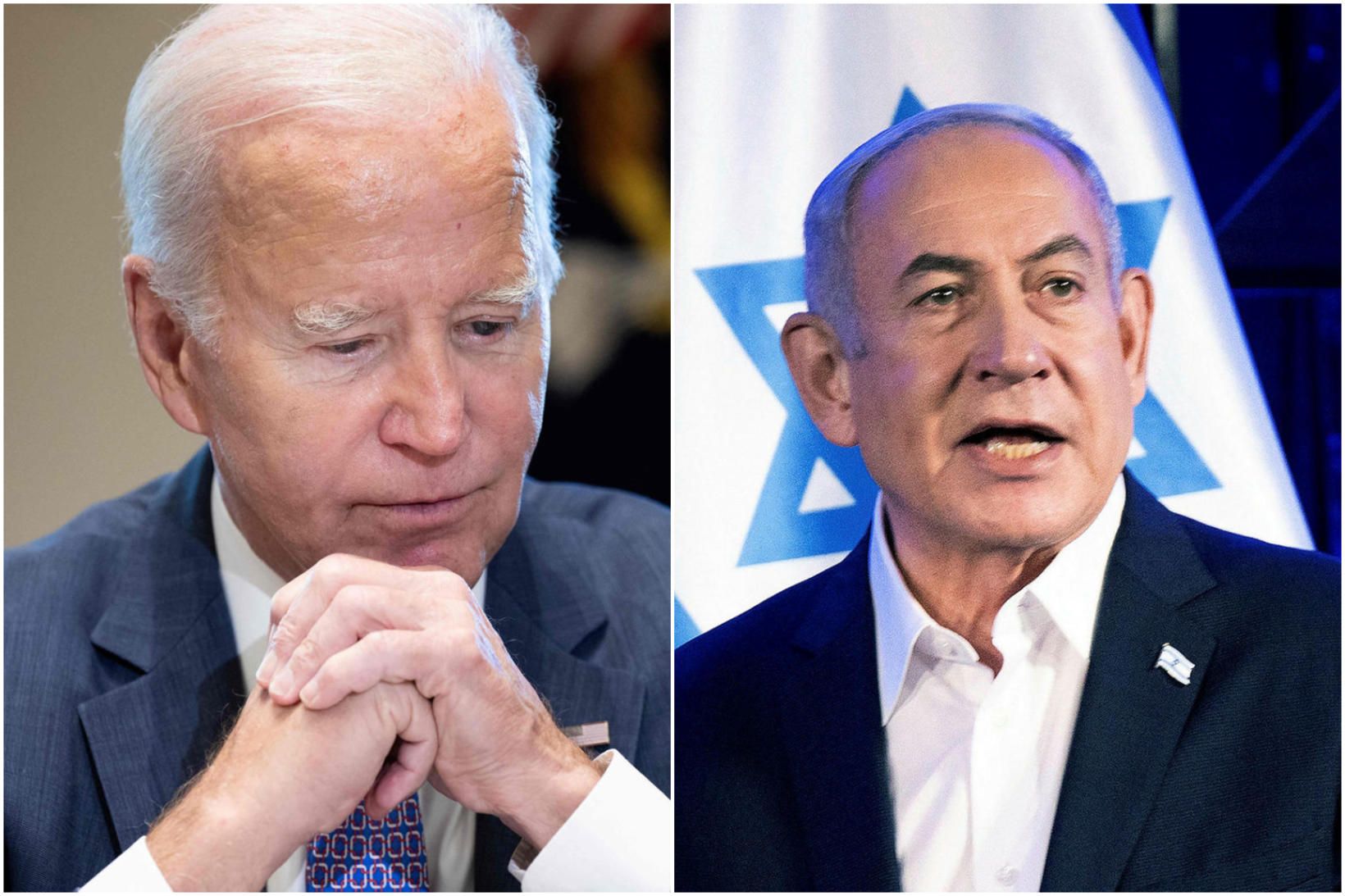 Pólitísk örlög Joe Biden og Benjamin Netanjahú eru sögð samofin.