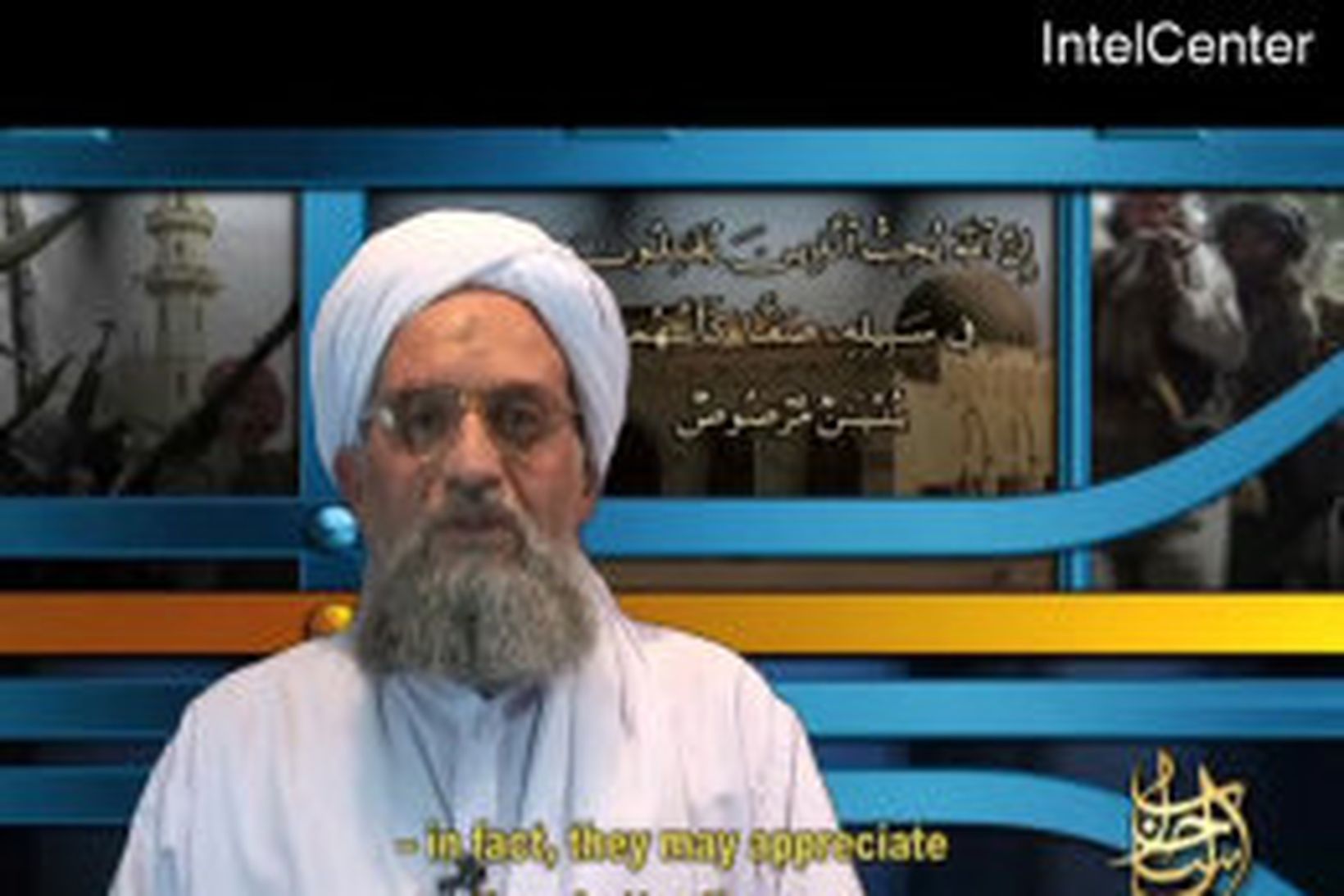 Al-Zawahiri á nýlegu myndbandi.
