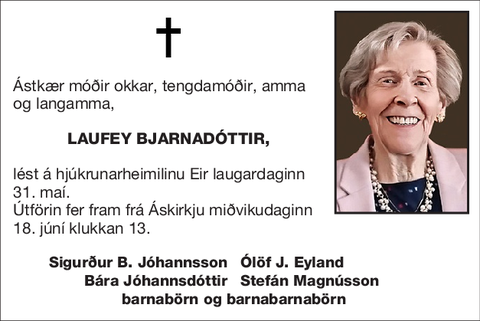Laufey Bjarnadóttir,