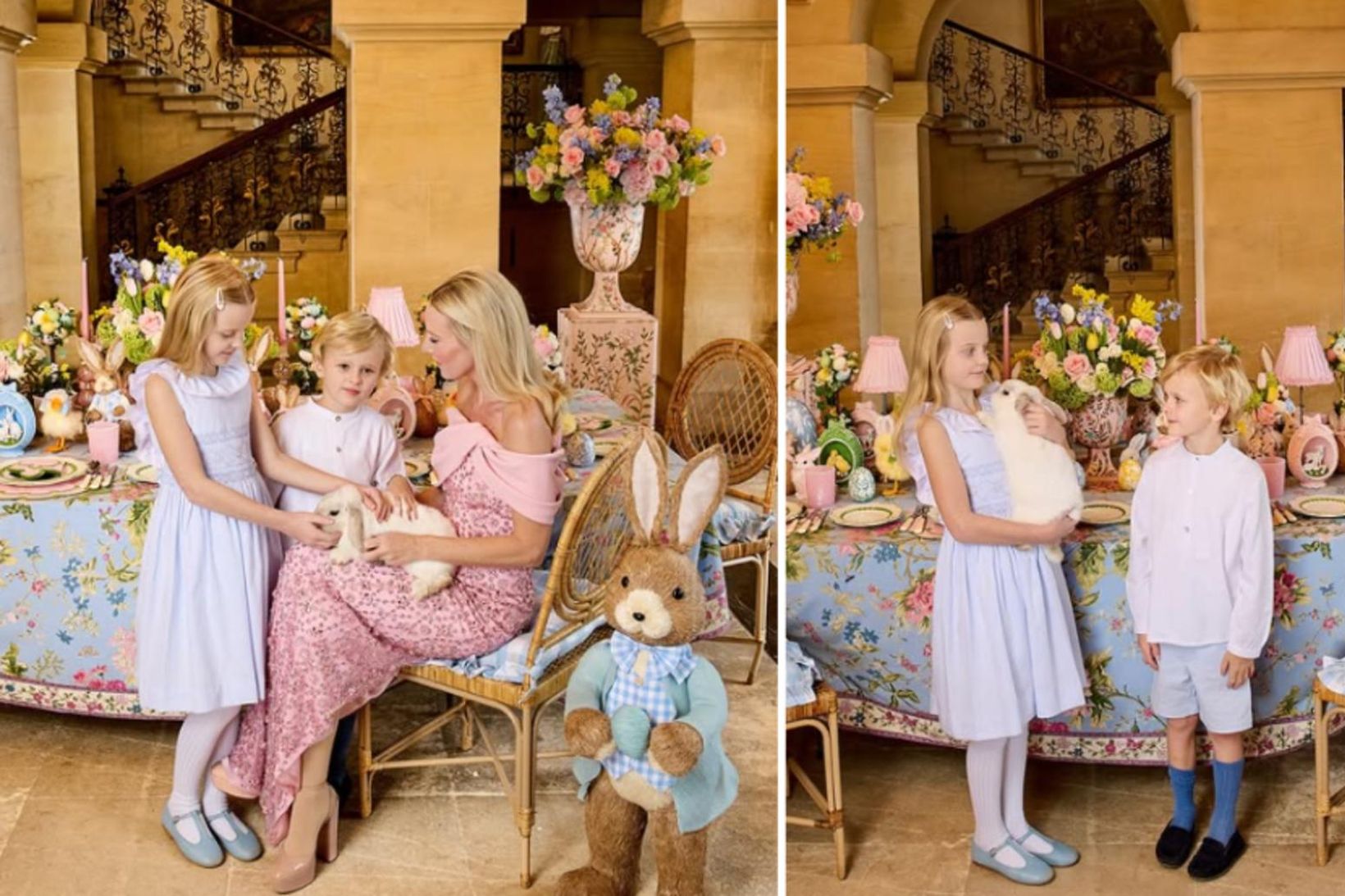 Páskaborð í fullum blóma hjá Alice Naylor-Leyland