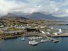 Djúpivogur in Múlaþing. Most of the roads are under the care of the Icelandic Road Administration.