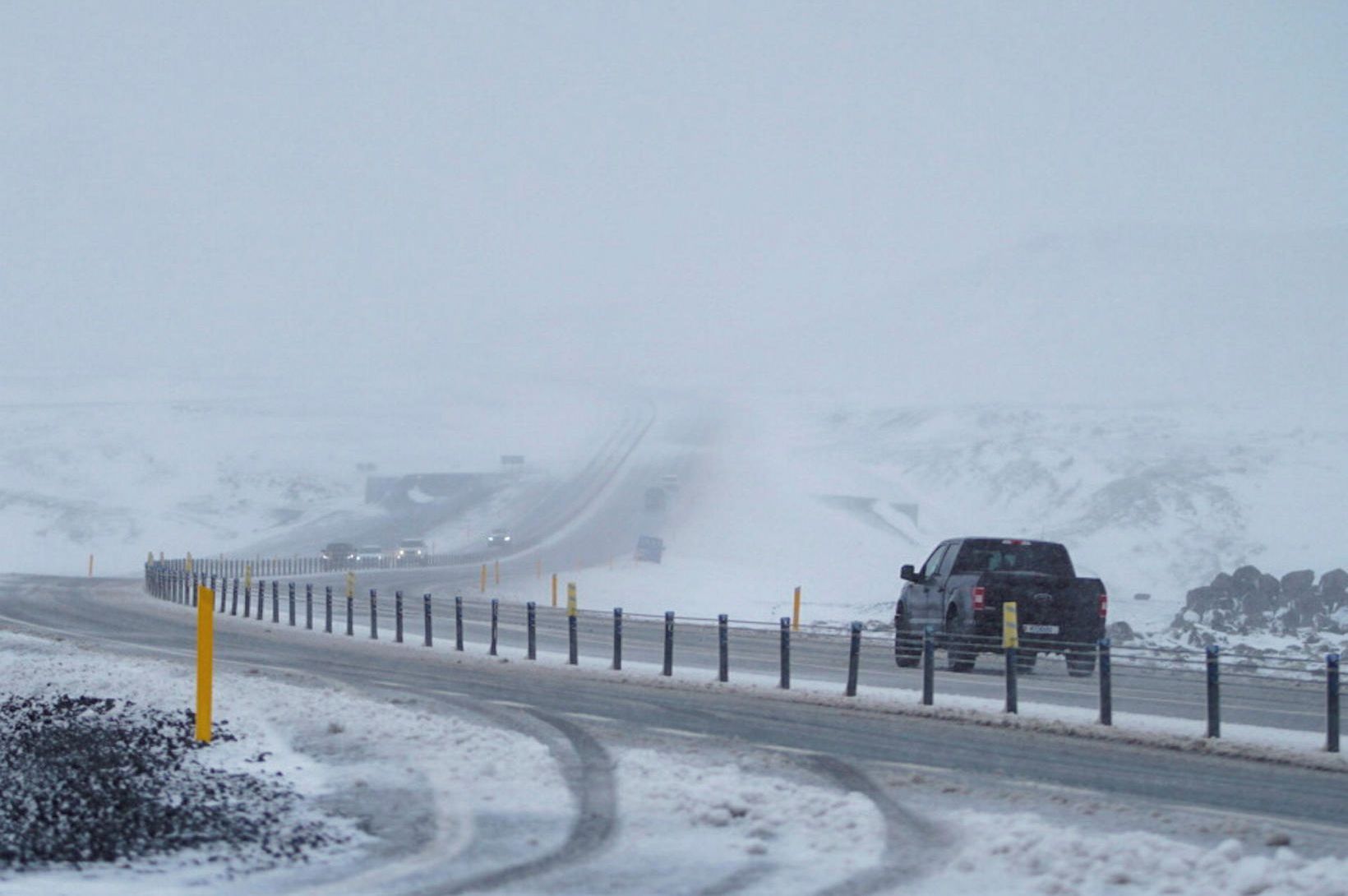 Varað við flughálku á Hellisheiði og í Kömbunum