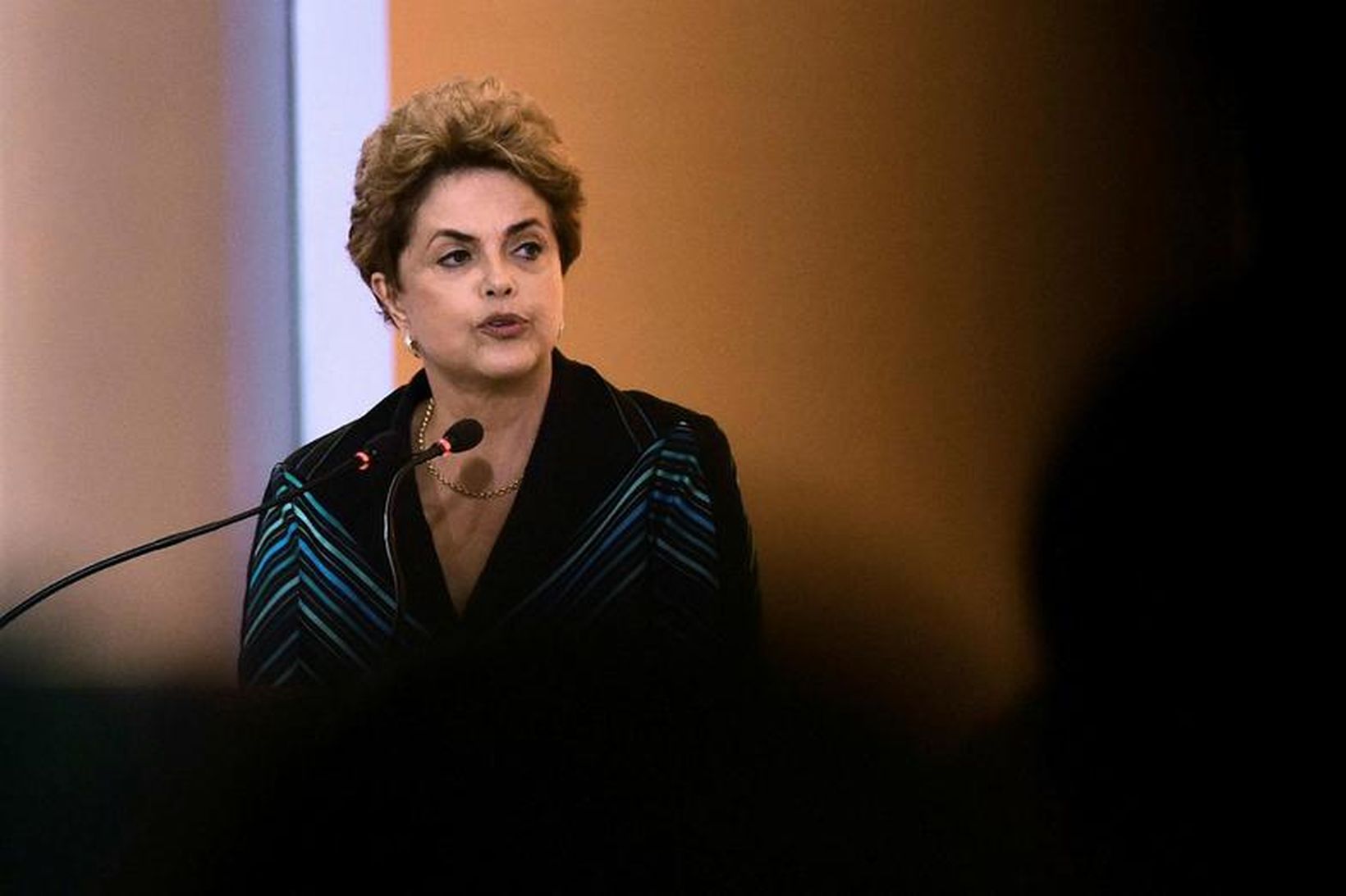 Dilma Rousseff, forseti Brasilíu, er ekki talin eiga marga daga …