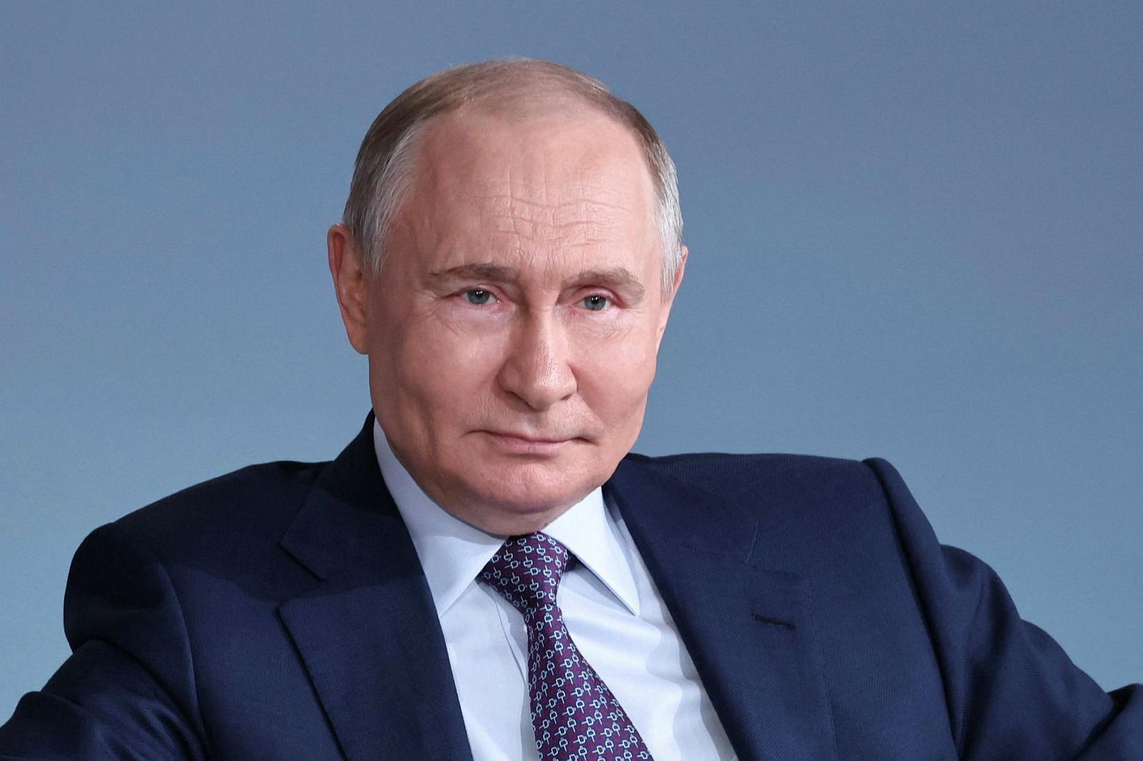 Vladimír Pútín Rússlandsforseti.