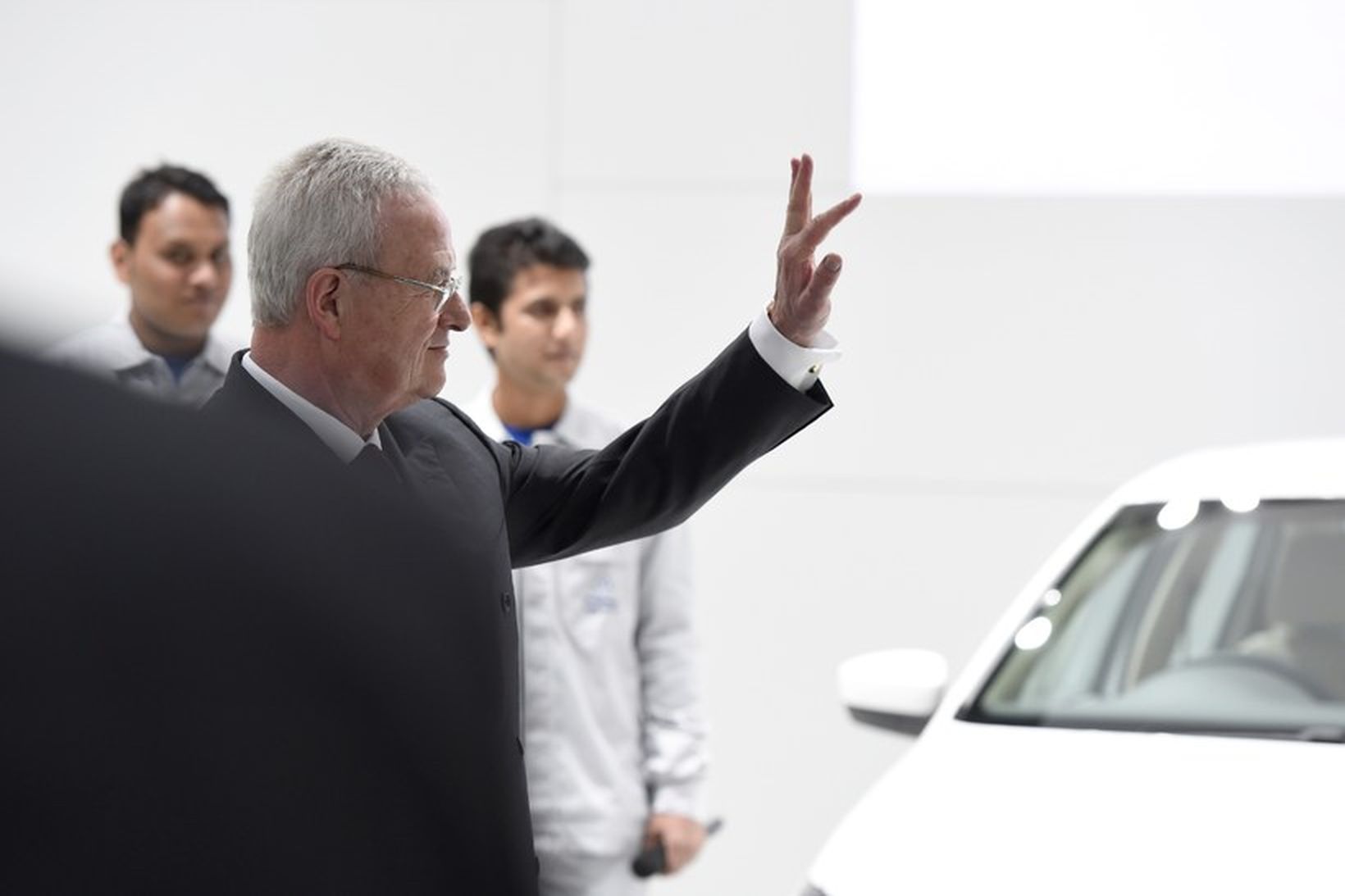 Martin Winterkorn, stjórnarformaður Volkswagen, hefur nú kvatt fyrirtækið vegna hneykslismálsins.