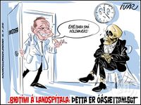 Biðtími á spítala , þetta er óásættanlegt 