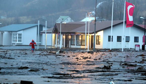 Önnur minni skriða féll í morgun 