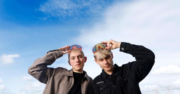 Ár er á milli þeirra bræðra en Matthías Davíð er fæddur 2004 og Hálfdán Helgi …
