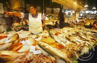 Mercado de La Boqueria í Barcelona