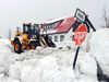 Snow removal in Neskaupstaður. Photo from mbl.is's photo archive.