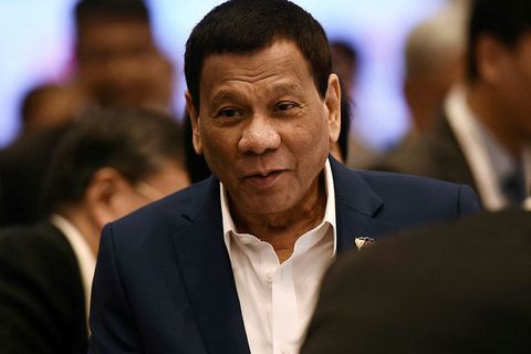 Rodrigo Duterte, president of the Philippines.