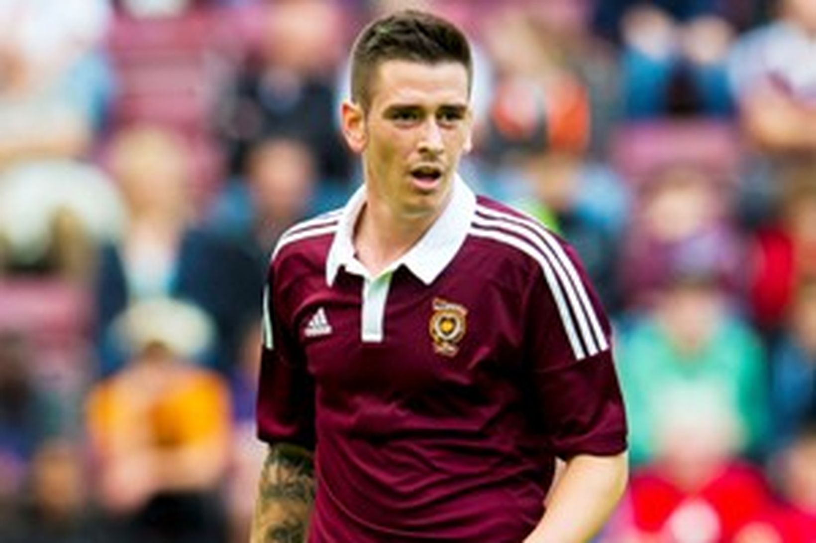 Jamie Walker, leikmaður Hearts, gæti átt yfir höfði sér tveggja …